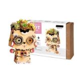 NiXiM Dřevěné 3D puzzle - Květinač kočička NiXiM Dřevěné 3D puzzle - Květinač kočička