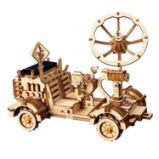 NiXiM Dřevěné 3D puzzle - Měsíční vozidlo - 3D a 4D puzzle NiXiM Dřevěné 3D puzzle - Měsíční vozidlo