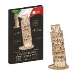 NiXiM Dřevěné 3D puzzle - Šikmá věž v Pise NiXiM Dřevěné 3D puzzle - Šikmá věž v Pise