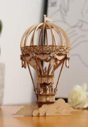 NiXiM Dřevěné 3D puzzle/Balón NiXiM Dřevěné 3D puzzle/Balón