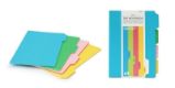 Set zápisníků A5 se záložkami/barevné - Bloky A5 Set zápisníků A5 se záložkami/barevné