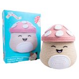 Squishmallows FIZZ Úložný koš - Hříbek Malcolm Squishmallows FIZZ Úložný koš - Hříbek Malcolm