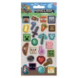 Samolepky 3D Minecraft - 3D samolepky Samolepky 3D Minecraft