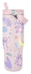 Lilo & Stitch Cestovní hrnek s uchem Angel - Pro fanoušky Lilo & Stitch Cestovní hrnek s uchem Angel