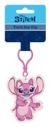 Lilo & Stitch Klíčenka se světlem Angel
