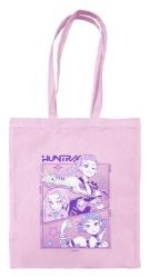 KPop Demon Hunters Taška plátěná růžová (Huntrix) - Pro fanoušky K-pop Demon hunters Růžová taška
