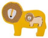 Dřevěné puzzle pro děti pan lev - Puzzle Dřevěné puzzle pro děti pan lev