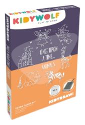 Kidydraw Mini: Sada doplňkových karet Pohádky a zvířata