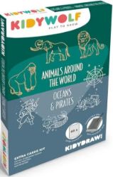 Doplňkové karty KIDYDRAW MINI - Zvířata celého světa, oceánů a piráti Doplňkové karty KIDYDRAW MINI - Zvířata celého světa, oceánů a piráti