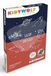 Doplňkové karty KIDYDRAW MINI - Galaxie a dinosauři Doplňkové karty KIDYDRAW MINI - Galaxie a dinosauři