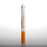 DARWI TEX GLITTER fixa na textil - Oranžová 6 ml - Fixy DARWI TEX GLITTER fixa na textil - Oranžová 6 ml