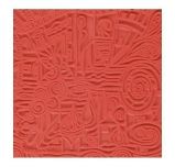 CERNIT polymerová textura - vesnice 90 x 90mm CERNIT polymerová textura - vesnice 90 x 90mm