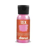 DARWI TEX barva na textil - Perleťová ružová 50 ml - Barvy a tuše DARWI TEX barva na textil - Perleťová ružová 50 ml