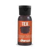 DARWI TEX barva na textil - Tmavě hnědá 50 ml DARWI TEX barva na textil - Tmavě hnědá 50 ml