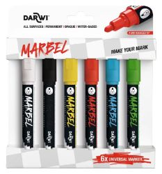 Sada akrylových fixů Marbel 4 mm PRIMARY Sada akrylových fixů Marbel 4 mm PRIMARY