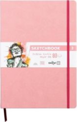 Skicovací blok Soft pink A4 140g 80 listů - Bloky A4 Skicovací blok Soft pink A4 140g 80 listů