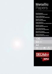 Metalický papír A4 130 g - perleťový 50 ks - Papíry Metalický papír A4 130 g - perleťový 50 ks
