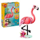 LEGO® Creator 3v1 31170 Divoká zvířata: Růžový plameňák - LEGO® Creator 3v1 LEGO® Creator 3 v 1 Divoká zvířata: Růžový plameňák 31170