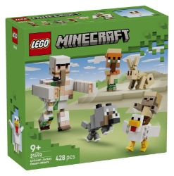 LEGO® Minecraft® 21592 Kuřecí žokej a útok v poušti - LEGO® Minecraft LEGO® Minecraft® 21592 Kuřecí žokej a útok v poušti