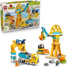 LEGO® DUPLO® 10476 Staveniště a vozidla 3v1 - LEGO® DUPLO LEGO® DUPLO® 10476 Staveniště a vozidla 3v1