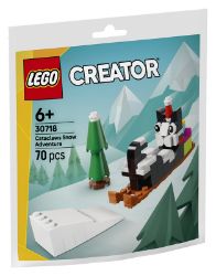 LEGO® Creator 30718 Sněžné dobrodružství s Kočkou Vločkou - Hračky LEGO® Creator 30718 Sněžné dobrodružství s Kočkou Vločkou