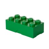 Svačinový box LEGO® - tmavě zelený - Láhve na pití, svačinové boxy Svačinový box LEGO - tmavě zelený