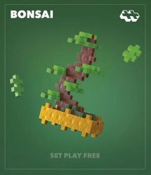 Plus-Plus Kytky Zelená bonsaj - Stavebnice Plus-Plus Kytky Zelená bonsaj