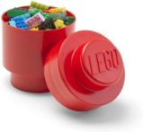 Úložný box LEGO® kulatý - červený Úložný box LEGO® kulatý - červený