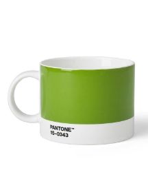 Pantone Hrnek na čaj - Green 15-0343 - Home deco Pantone Hrnek na čaj - Green 15-0343