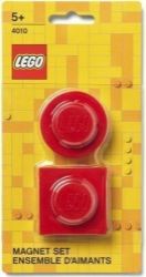 Magnetky LEGO® set - červené 2 ks