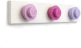 Věšák na zeď LEGO® - světle růžový, tmavě růžový, fialový Věšák na zeď LEGO® - světle růžový, tmavě růžový, fialový