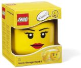 Úložný box LEGO® hlava (mini) - dívka Úložný box LEGO® hlava (mini) - dívka