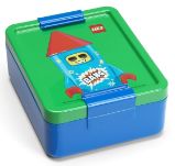 Box na svačinu LEGO® Rocket - modrá/zelená