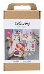 Kreativní sada Malování a koláž - Kreativní sady a materiály Kreativní sada Malování a koláž