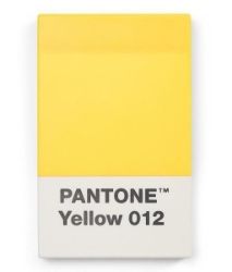 Pantone Pouzdro na vizitky dárkové balení - Yellow 012 Pantone Pouzdro na vizitky dárkové balení - Yellow 012