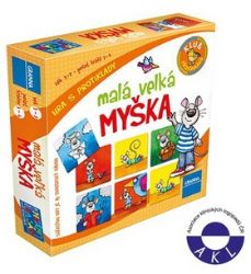 Malá velká myška - Hra s protiklady - Didaktické pomůcky Malá velká myška - Hra s protiklady
