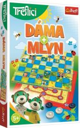 Hra: Dáma a Mlýn - Treflíci - Šachové hry Hra: Dáma a Mlýn - Treflíci