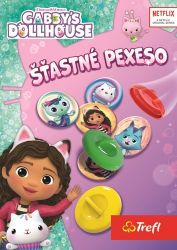 Šťastné pexeso: Gábinin kouzelný domek - Karetní hry Šťastné pexeso Gábinin kouzelný domek