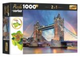 Puzzle s třídičem 2v1: Tower Bridge, Londýn 1000 dílků - Puzzle Puzzle s třídičem 2v1: Tower Bridge, Londýn 1000 dílků