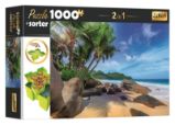 Puzzle s třídičem 2v1: Exotická pláž 1000 dílků Puzzle s třídičem 2v1: Exotická pláž 1000 dílků