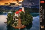 Puzzle Premium Plus Photo Odyssey: Bledské jezero/1000 dílků - Puzzle Puzzle Premium Plus Photo Odyssey: Bledské jezero/1000 dílků