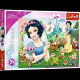 Trefl Puzzle Disney Princess - Krásná Sněhurka / 200 dílků - Dětské puzzle Trefl Puzzle Disney Princess - Krásná Sněhurka / 200 dílků
