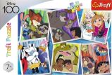Trefl Puzzle Disney 100 let: Postavičky Disney 200 dílků Trefl Puzzle Disney 100 let: Postavičky Disney 200 dílků
