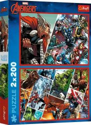 Puzzle Avengers Obránci světa 2x200 dílků