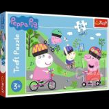 Trefl Puzzle Peppa Pig - Aktivní den / 24 dílků MAXI Trefl Puzzle Peppa Pig - Aktivní den / 24 dílků MAXI