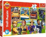 Puzzle Požárník Sam: Sam a přátelé MAXI 24 dílků - Puzzle Puzzle Požárník Sam: Sam a přátelé MAXI 24 dílků