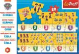 Trefl Puzzle Tlapková patrola - Čísla / 20 dílků Trefl Puzzle Tlapková patrola - Čísla / 20 dílků
