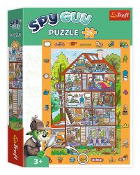 Puzzle s hledáním obrázků Spy Guy: V domě 24 dílků - Puzzle Puzzle s hledáním obrázků Spy Guy: V domě 24 dílků