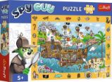 Puzzle s hledáním obrázků Spy Guy: Pirátská loď/100 dílků - Puzzle Puzzle s hledáním obrázků Spy Guy: Pirátská loď/100 dílků