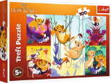 Puzzle Odvážný Lví král/100 dílků Puzzle Odvážný Lví král/100 dílků